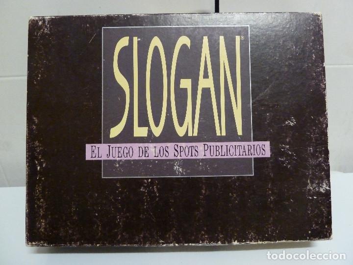 Juegos de mesa: SLOGAN - EL JUEGO DE LOS SPOTS PUBLICITARIOS - Foto 1