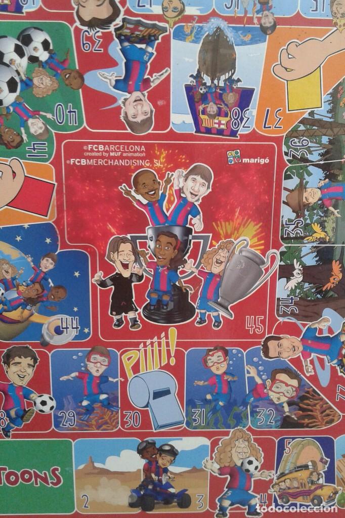 Juegos de mesa: Tablero reversible Oca y Parch&iacute;s Bar&ccedil;a Toons - Foto 3