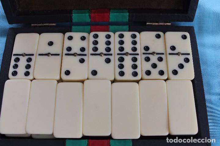 Juegos de mesa: ESTUCHE DOMINO DE MADERA - Foto 3