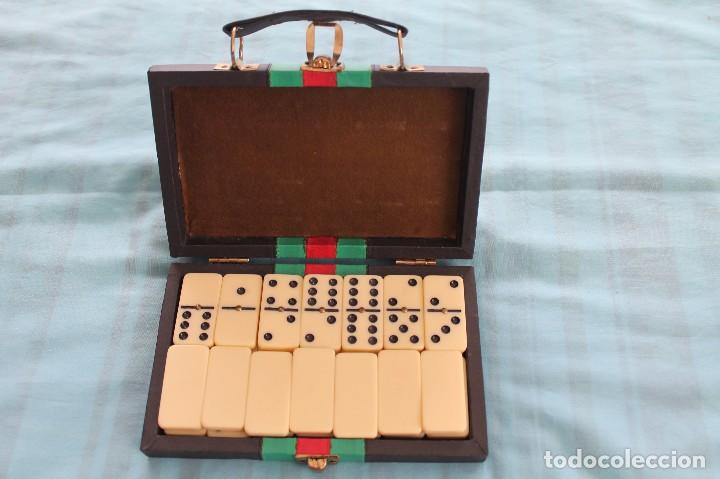 Juegos de mesa: ESTUCHE DOMINO DE MADERA - Foto 4