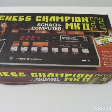 Juegos de mesa: CHESS AJEDREZ ELECTRONICO CHAMPION MK II FUNCIONA CON SU CAJA KARPOV