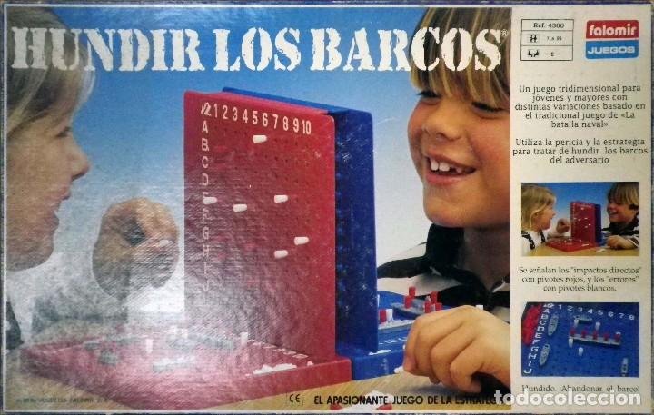 juego mesa hundir los barcos - falomir juegos - - Compra venta en  todocoleccion