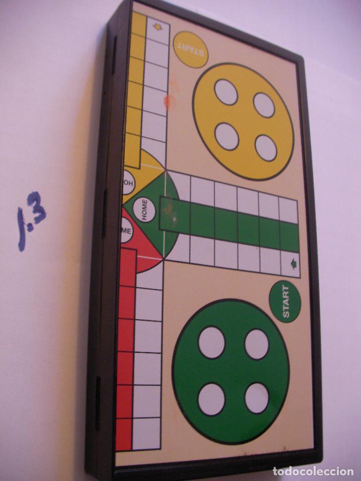 Juegos de mesa: ANTIGUO TABLERO AJEDREZ PARCHIS MADE IN SPAIN - Foto 2