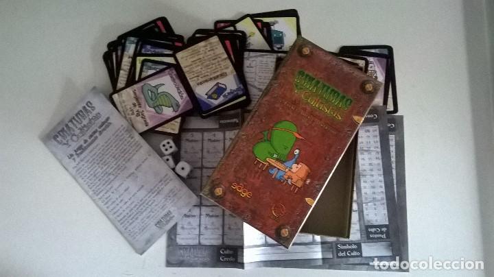 Board Games: CRIATURAS Y CULTISTAS, JUEGO DE CARTAS, EDGE ENTERTAINMENT