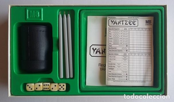 Juegos de mesa: YAHTZEE. Juegos MB a&ntilde;o 1983 - Foto 2