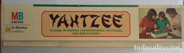Juegos de mesa: YAHTZEE. Juegos MB a&ntilde;o 1983 - Foto 4