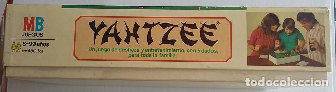 Juegos de mesa: YAHTZEE. Juegos MB a&ntilde;o 1983 - Foto 5