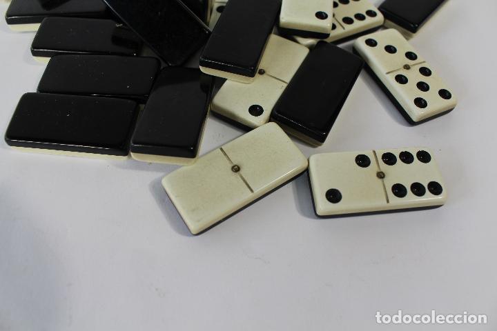 Juegos de mesa: juego de domin&oacute; antiguo - Foto 2