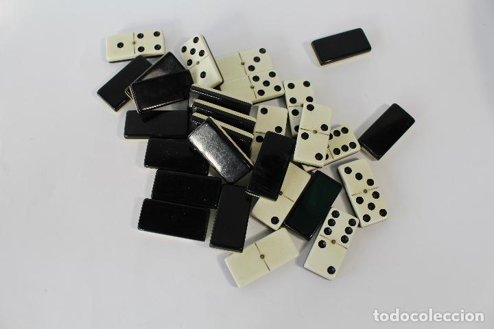 Juegos de mesa: juego de domin&oacute; antiguo - Foto 3