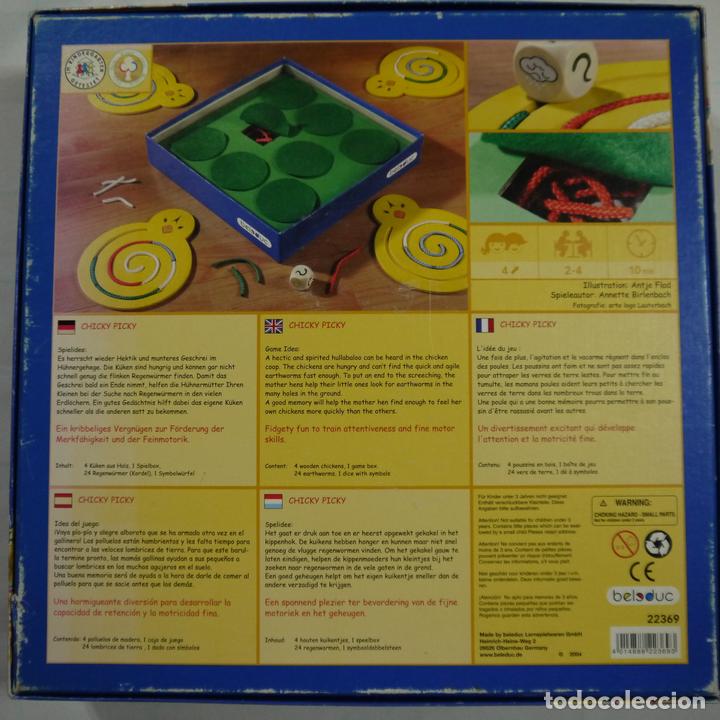 Juegos de mesa: CHICKY PICKY - BELEDUC - 2004 - Foto 2
