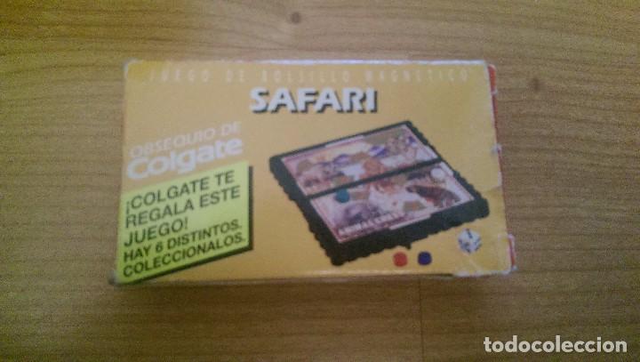 Juegos de mesa: JUEGO DEL SAFARI MAGN&Eacute;TICO &laquo;COLGATE&raquo; - Foto 1