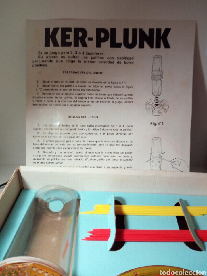 Juegos de mesa: ANTIGUO JUEGO GEYPER, KER-PLUNK. - Foto 2