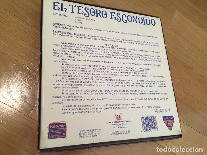 Juegos de mesa: EL TESORO ESCONDIDO, Falomir - Foto 3