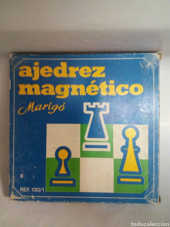 Juegos de mesa: Ajedrez magn&eacute;tico Marigo Ref.130/1 a&ntilde;os 70 - Foto 2
