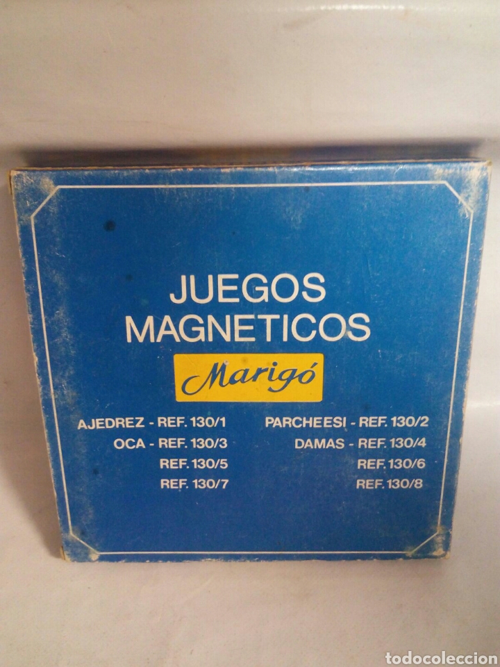 Juegos de mesa: Ajedrez magn&eacute;tico Marigo Ref.130/1 a&ntilde;os 70 - Foto 3