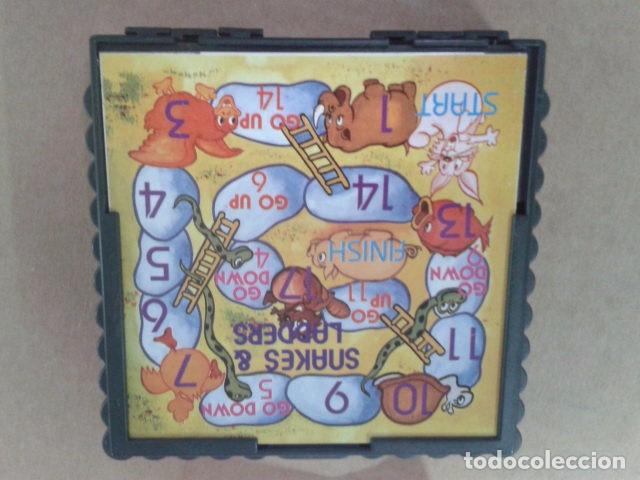 Juegos de mesa: JUEGOS MACNETICOS DOS EN UNO - ROBOT GAME - SNAKES & LADDERS - Foto 4