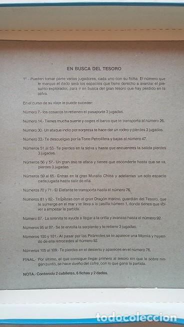 Juegos de mesa: En Busca del Tesoro. A&ntilde;os 80 - Foto 4