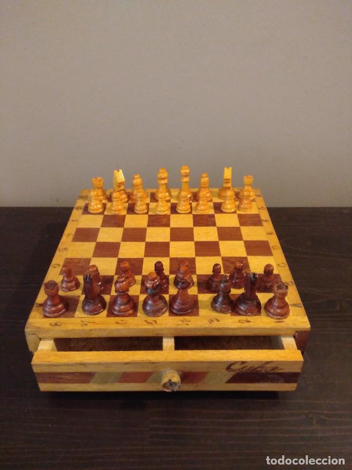 Juegos de mesa: AJEDREZ DE MADERA CUBANO. - Foto 1