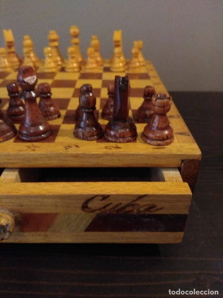 Juegos de mesa: AJEDREZ DE MADERA CUBANO. - Foto 2