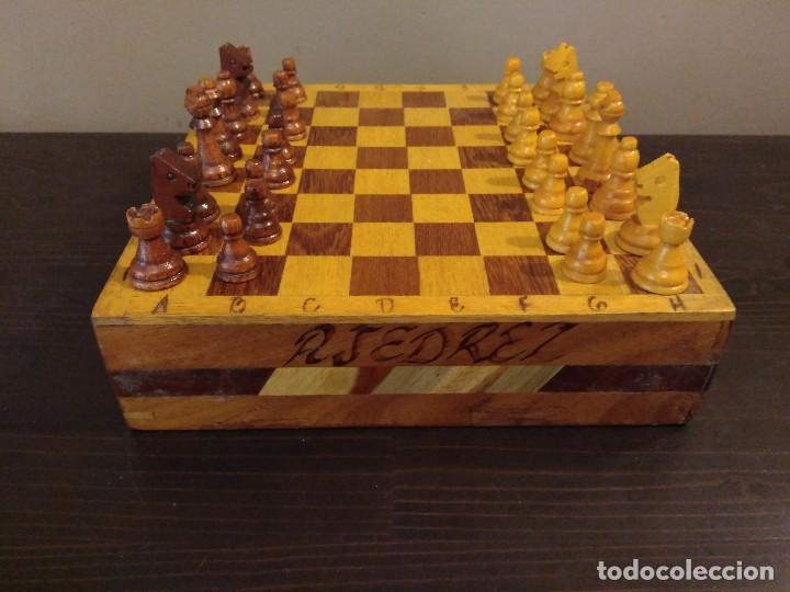 Juegos de mesa: AJEDREZ DE MADERA CUBANO. - Foto 4