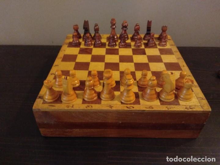 Juegos de mesa: AJEDREZ DE MADERA CUBANO. - Foto 5