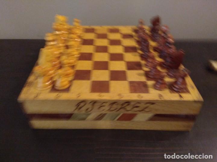 Juegos de mesa: AJEDREZ DE MADERA CUBANO. - Foto 6