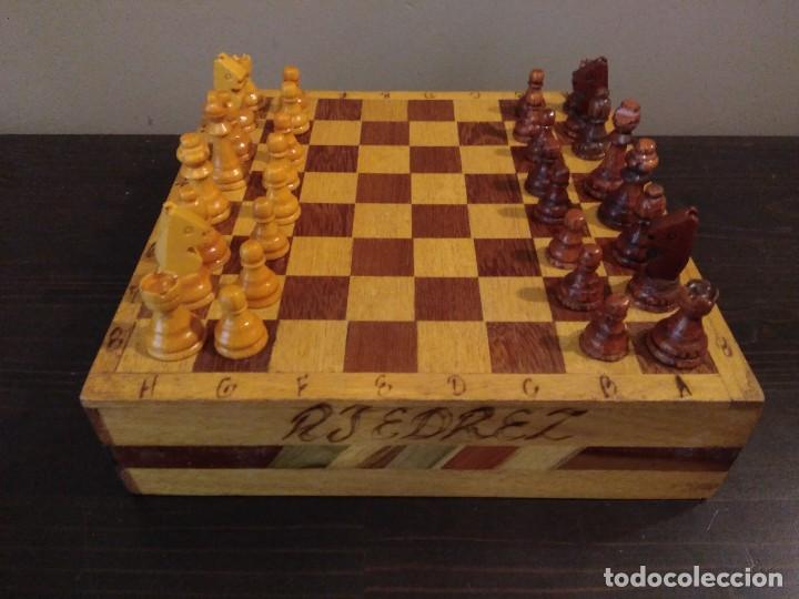 Juegos de mesa: AJEDREZ DE MADERA CUBANO. - Foto 7