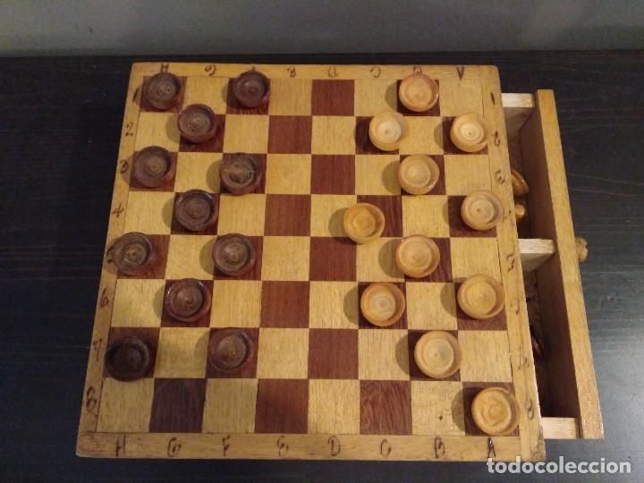 Juegos de mesa: AJEDREZ DE MADERA CUBANO. - Foto 8