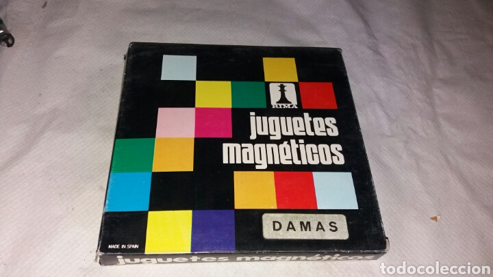 Juegos de mesa: damas juguetes magn&eacute;ticos rima - Foto 1