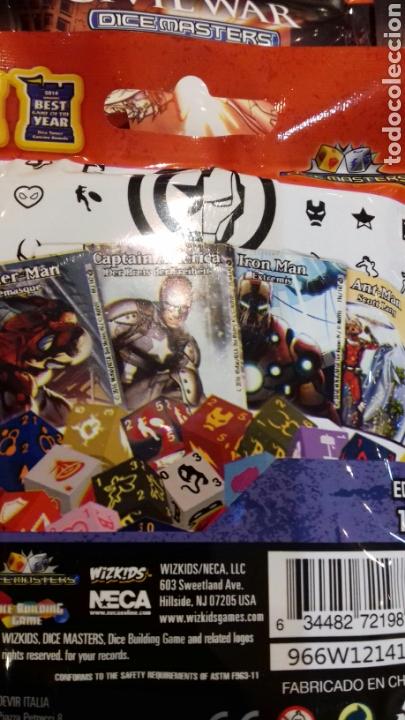 Juegos de mesa: Dice Master Civil War lote 6 sobres - Foto 2
