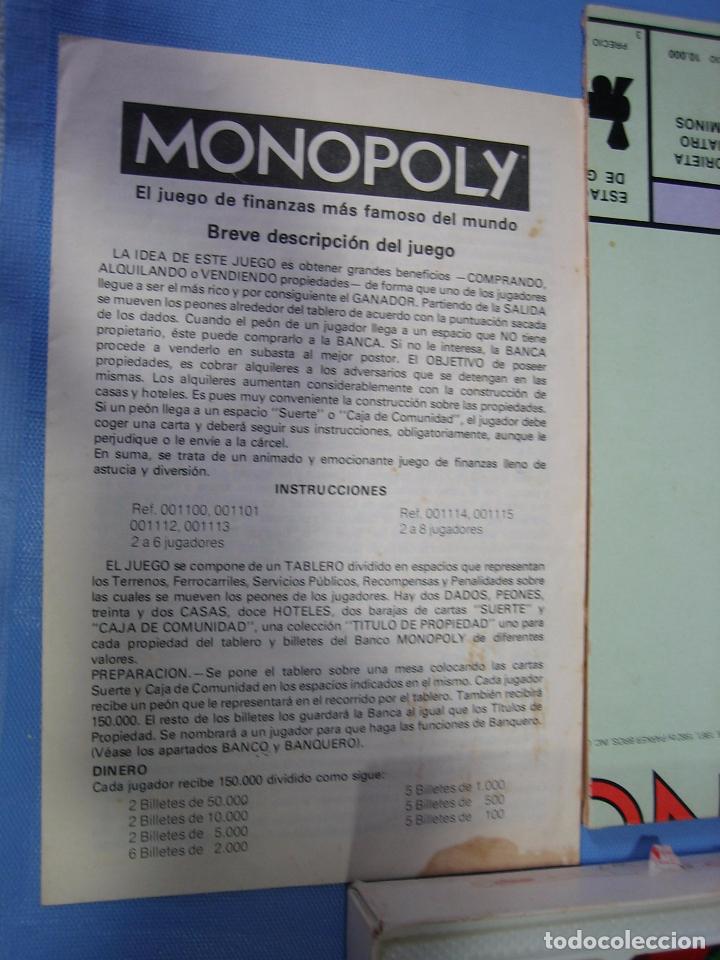 Juegos de mesa: Antiguo Juego de Monopoly de Borras - Foto 6