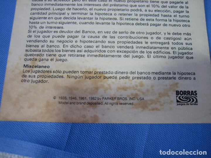 Juegos de mesa: Antiguo Juego de Monopoly de Borras - Foto 8