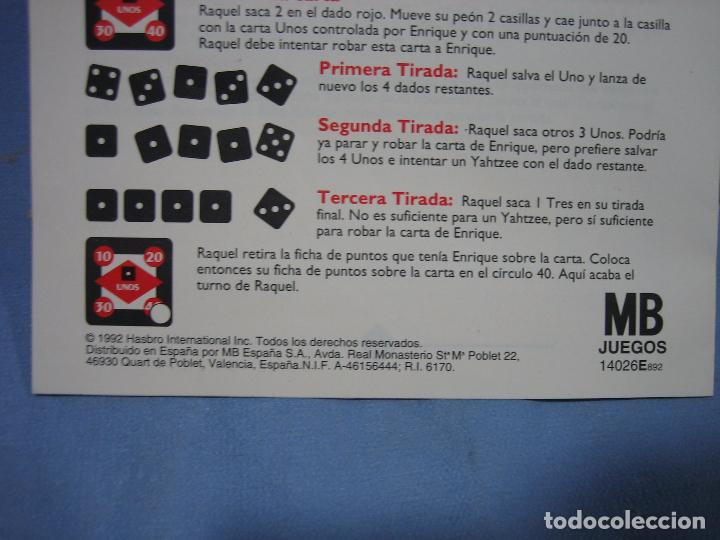 Juegos de mesa: Juego Yahtzee de MB - Foto 6