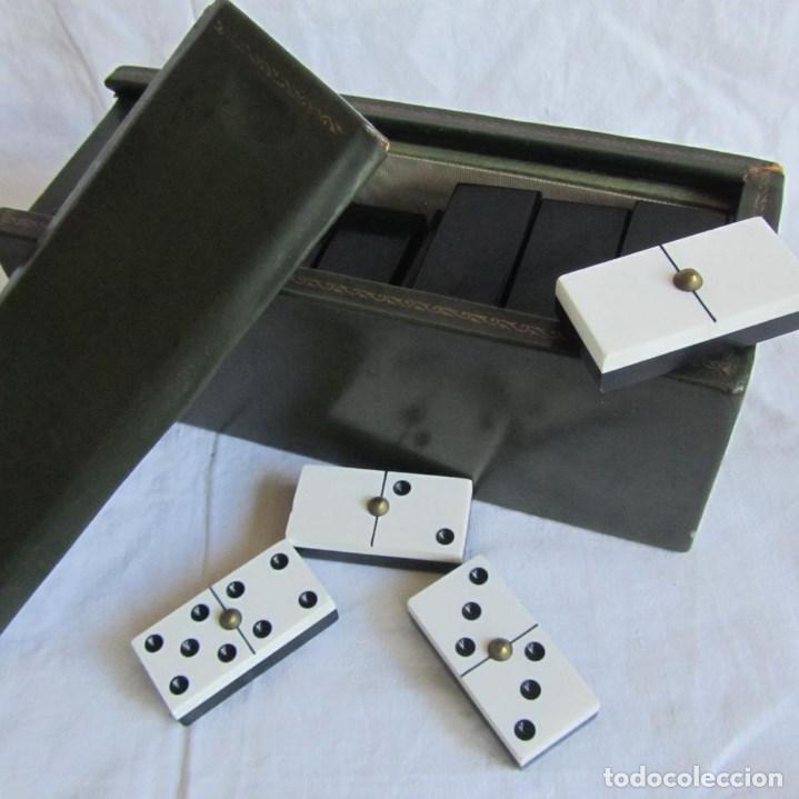 Juegos de mesa: Juego de domin&oacute; celuloide a&ntilde;os 70 - Foto 1