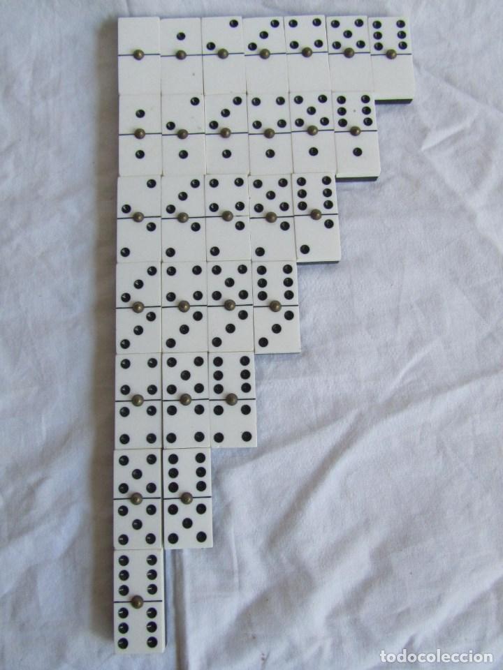 Juegos de mesa: Juego de domin&oacute; celuloide a&ntilde;os 70 - Foto 2