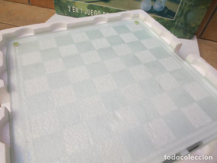 Juegos de mesa: JUEGO DE AJEDREZ DE CRISTAL. NUEVO - Foto 6