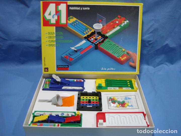Juegos de mesa: Juego de mesa 4x1 de Dinova - Foto 1
