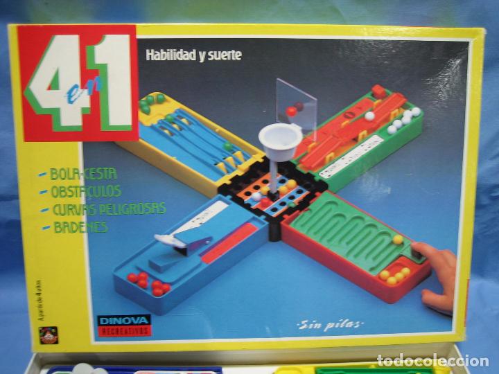 Juegos de mesa: Juego de mesa 4x1 de Dinova - Foto 2