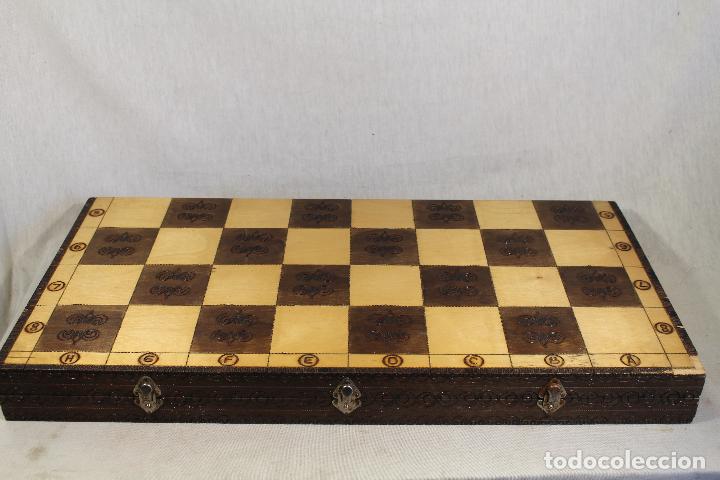 Juegos de mesa: ajedrez grande de madera - Foto 7