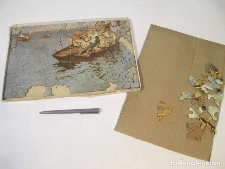 Juegos de mesa: PUZZLE ANTIGUO DE MADERA INCOMPLETO - Foto 1