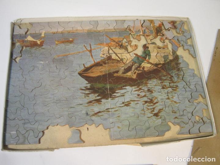 Juegos de mesa: PUZZLE ANTIGUO DE MADERA INCOMPLETO - Foto 2