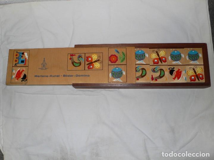 Juegos de mesa: DOMIN&Oacute; INFANTIL EN MADERA - Foto 2