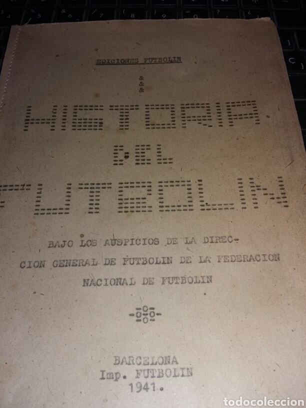 Juegos de mesa: Futbolin documento in&eacute;dito - Foto 2