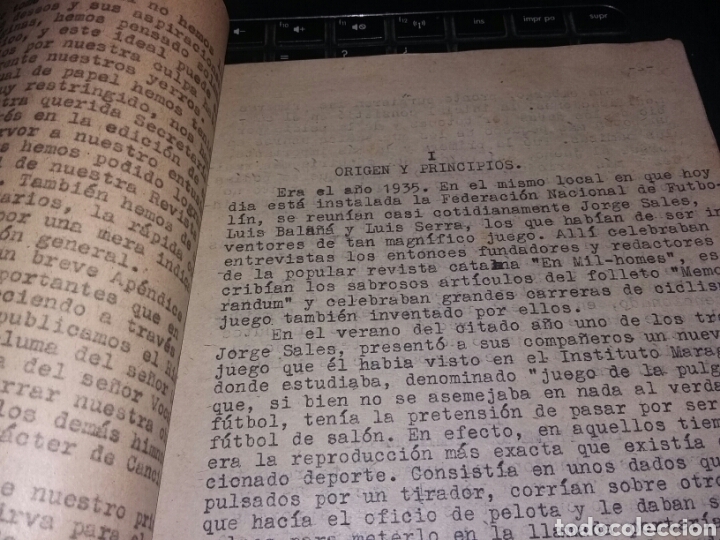 Juegos de mesa: Futbolin documento in&eacute;dito - Foto 4