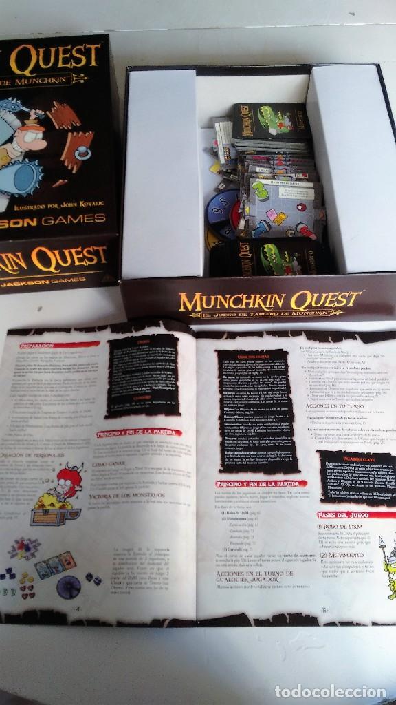Juegos de mesa: Juego de tablero Munchkin quest - Foto 2