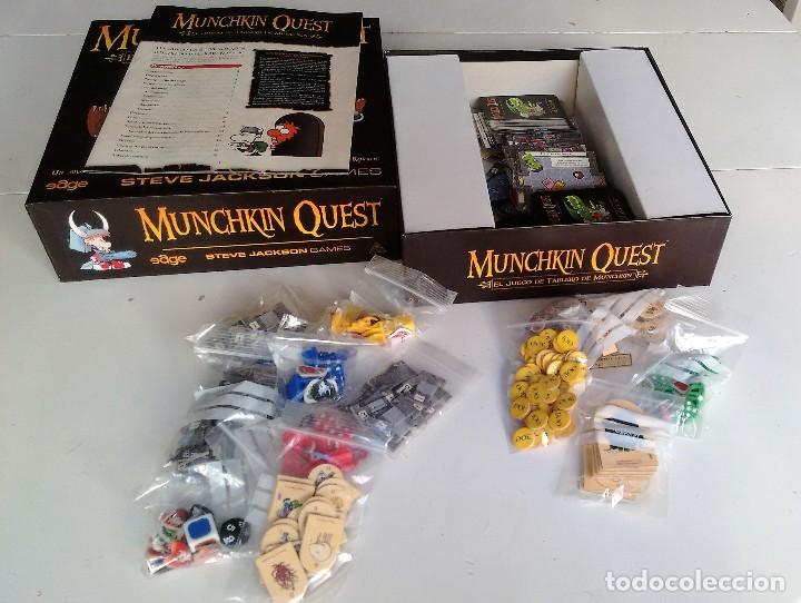 Juegos de mesa: Juego de tablero Munchkin quest - Foto 3