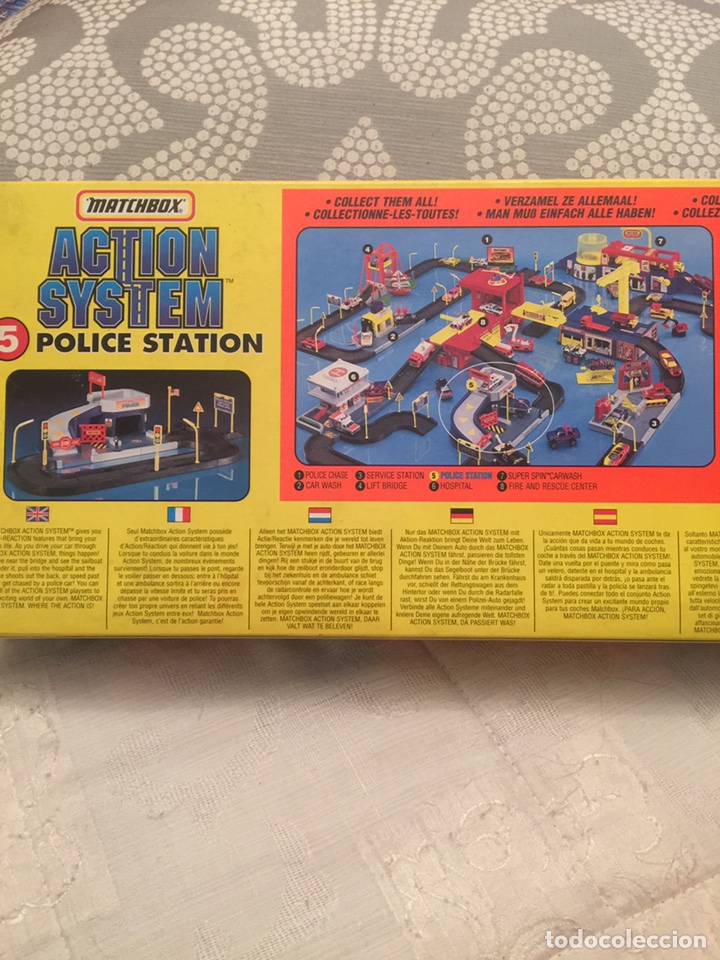 Juegos de mesa: Action system 5 police station 1996 - Foto 2