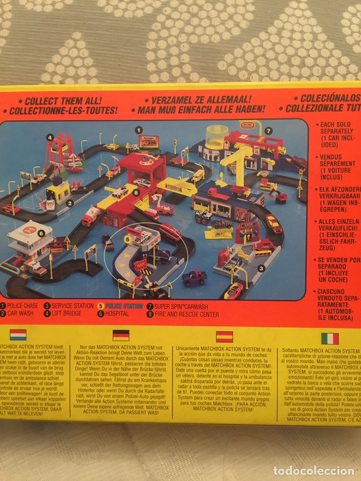 Juegos de mesa: Action system 5 police station 1996 - Foto 5