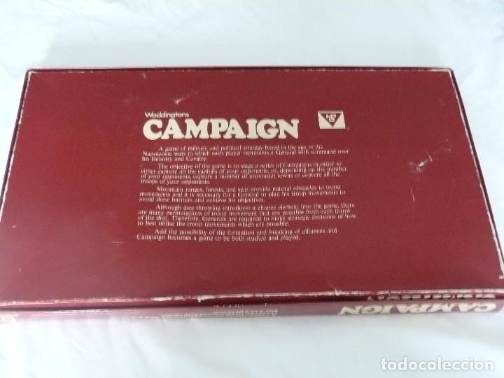 Juegos de mesa: CAMPAIGN DE LA CASA DE JUEGOS BRIT&Aacute;NICA WADDINGTONS DEL A&Ntilde;O 1976 - Foto 2