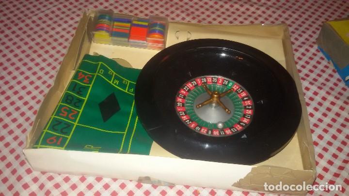 Juegos de mesa: Roulette pick-up-sticks & tiddlywinks,a&ntilde;os 80. - Foto 1